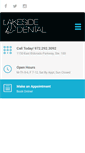 Mobile Screenshot of lakesidedentaltx.com